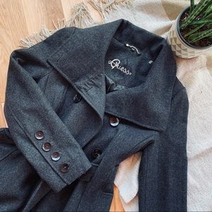 GUESS wool blend trench coat 🧥